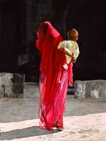 mother and child rajasthan